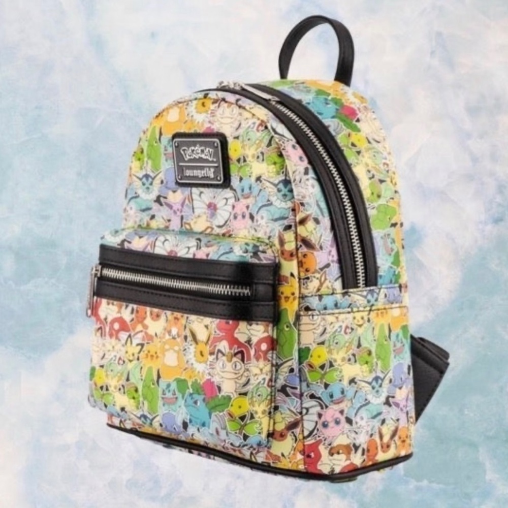Loungefly Pokemon Ombré Mini Backpack - Picture 2 of 4